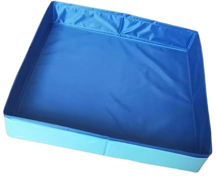 F Fityle Sandbox Spielzeug Kinder Sandkasten Spielzeug Faltbare Sandwanne aus Oxford Stoff Strapazierfähig Leicht zu Reinigen für Kindergeburtstage Reisen