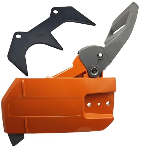 2 stücke Kupplung Abdeckung Kette Bremse Montage Fällen Hund for Husqvarna 61 66 266 268 272 Benzin Kettensäge Zubehör