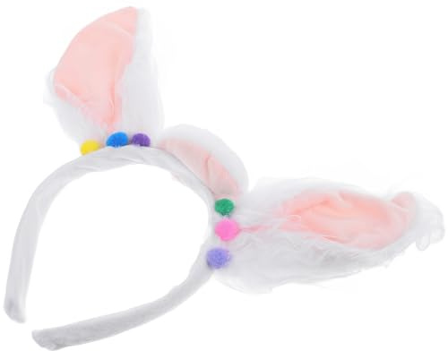 FIXOSHEE Alpaka Ohren Haarreif Tierstirnband Cosplay Kopfschmuck Weich Flexibel für Damen Kostüm Party