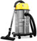 Klarstein IVC-3 - Aspirapolvere Industriale, 1400 W, Protezione IP X4, Contenitore Acciaio Inox 3 Litri, Sistema Soffietto, Base in Plastica, Argento/Giallo