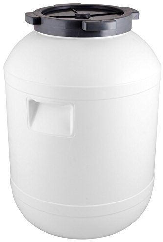 Plastic barrel with screw cap ideal for Fermentation or food storage 5/10/20/30L (20L barrel)