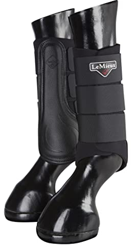 LeMieux ProSport Grafter Unisex-Stiefel, Schwarz, Größe XL
