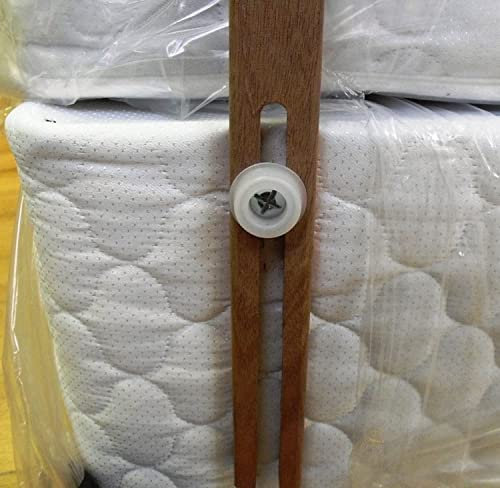 2x Headboard fitting M8 Bolts & Plastic washers Fixings To Attach Head Boards to Bed