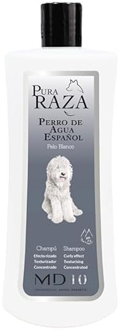 MD10 Hundeshampoo Gegen Geruch-Hundeshampoo weißes fell-Hundeshampoo gegen juckreiz-hunde shampoo fellpflege Spanischer Wasserhund weißes Haar-hundeshampoo sensitiv-Vegan und biologisch abbaubar 750ml