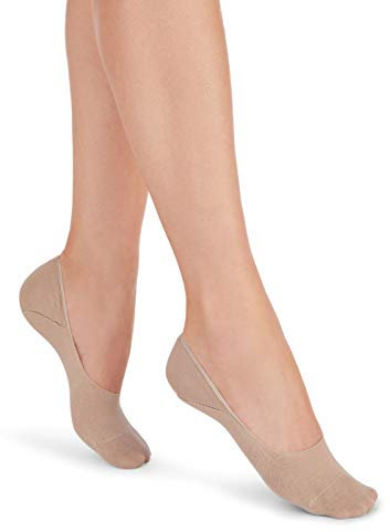 Golden Lady Salvapiede Cotton 6 paia Calzini antiscivolo, Donna, Beige (Naturale C01A), 39/42 (Taglia produttore:39/42)