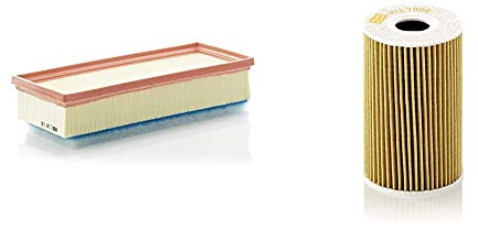 Original MANN-FILTER Luftfilter C 32 130 – Für PKW & Ölfilter HU 7008 Z – Ölfilter Satz mit Dichtung/Dichtungssatz – Für PKW