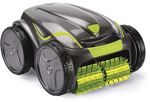 Zodiac Vortex 4WD GV 5220 Automatischer Poolreiniger für Pools bis 12 x 6 m; reinigt Boden, Wände und Wasserlinie, inkl. 18 m Kabel und Trolley