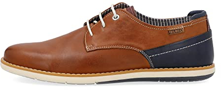 Pikolinos Zapatos Cordones en Cuero JUCAR para Caballero Color Brandy
