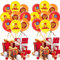 24pcs Superhelden Luftballons ZHUYUN-Iron Man Geburtstagsparty Supplies Birthday Party Dekorations für Kinder Ballon Geburtstags Deko bedruckt, rot, grün, blau, Latexballons, Geburtstag, Dekoration