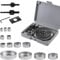 HSEAMALL 16PCS Kit sega a tazza, 19-127 mm in acciaio al carbonio Faretti da incasso Strumenti per punte da trapano per legno tenero, compensato, pannello in PVC