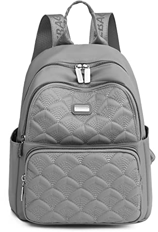 Travistar Rucksack Damen Klein Elegant Schultertasche Cityrucksack Casual Anti-Thef Arbeitsrucksack, Nylon Reiserucksack Daypack Wasserdicht Damenrucksack für Fraue