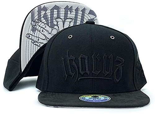 Ikaruz Snapback Cap One Size Unisex (Black Classic), Einheitsgröße