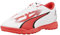 PUMA Men's Ultra Play Turf Trainer Soccer Cleats Sneaker, White Black-fire Orchid, 7 UK