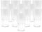 DOJA Barcelona | Vasos Plastico Duro | 50cl | Pack 12 | Vaso Transparente | 154x87x1,8mm | Plastico Duro Transparente Policarbonato | Vasos Plastico Duro Reutilizable | para Vasos de Agua, Coctel...