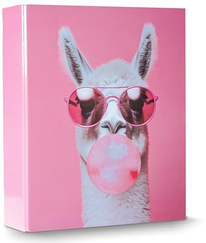 Alpaka Ordner Rosa Glänzend - Ringordner Sammelmappe Aktenordner für Dokumente - Büro Homeoffice Lernen Arbeit Geschenk (1)