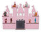 hellomini Personalisiertes Regal für die Toniebox Mädchen - Wandregal mit Wunschnamen fürs Kinderzimmer - Regal Mädchen Mädchen - Toniebox Aufbewahrung (Schloss)
