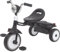 UBRAVOO Baby Dreirad, Klappbares Kleinkind-Dreirad mit Pedalen, Coole Lichter, Robuste Räder und Bequemer Sitz, Baby Erstes Lauflern-Dreirad für 1-5 Jahren im Alter Mädchen und Jungen (Schwarz)
