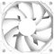 ID COOLING TF DF XF CT 12025 SNOW WHITE ARGB white temperature-controlled cooling fan (Color : TF-12025-WHITE)