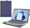 RUNMEIJIA Laptop-Hülle für Lenovo Yoga 9i 14 (IAP7/IAP8) 2-in-1 Gen 8/7 (2023/2022) und Yoga 9 14IRP8/14IAP7 und Yoga Air 14c IAP7 Laptoptasche Computertasche Schutz PU Hülle (blau)