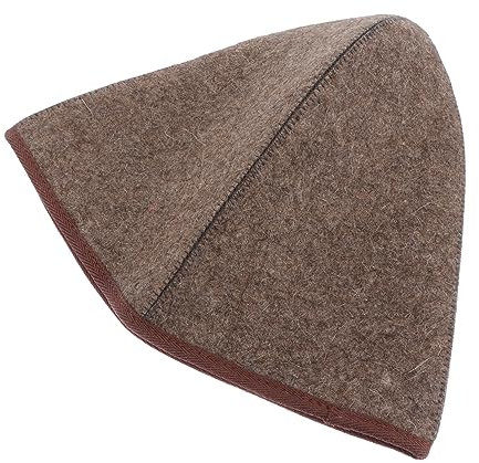 DEARMAMY Gorro De Sauna Ruso Gorro De Baño Ruso Gorro De Sauna Gorro De Sauna para Hombre Gorro De Sauna para Mujer Lana 100% Accesorios De Baño para Sauna En La Calle Baño De Vapor Hecho