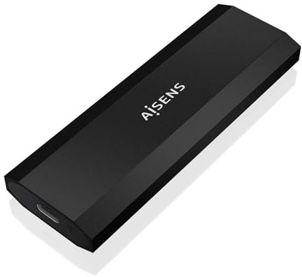 Externes Gehäuse AISENS M.2 (NGFF) ASM2-028B NVME auf USB3.2 GEN2 SCHWARZ