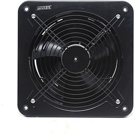 Ventilador de extracción, ventilador axial de pared de 300 mm, silencioso, 2850 ml/h, para hidroponía, ventilación y extracción, ventilador de pared o techo en el baño