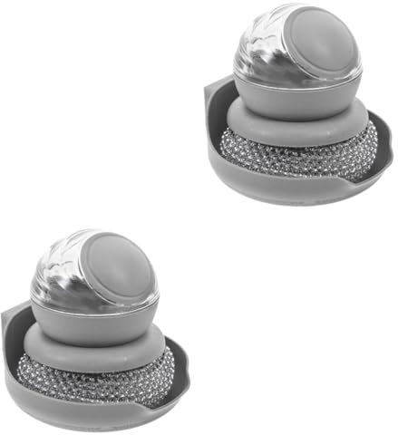 DECHOUS 2sets Kitchen Scrubber Handle Multi-Functional Dish Brush for Efficient Cleaning of Pots Pans and Dishes Comfortable Grip Non-Scratch Design for Kitchen Cleaning