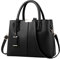 Freitag Taschen Lkw Plane Handtasche für Frauen Geräumige Handtaschen Damen Geldbörse Satchel Schultertasche Tote Ledertasche Stoff Für Taschen Nähen (Black, One Size)