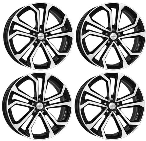 4x Dezent Felgen Alufelgen TA dark 6.5Jx16 ET40 5x114,3 kompatibel mit Nissan Almera Tino Juke Leaf Primera Qashqai X-Trail Juke Pulsar