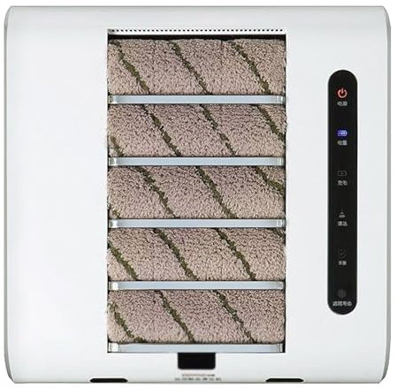 YXZQLOZ Cireuse à Chaussures en Acier Inoxydable, cireuse à Chaussures à Induction Automatique, cireuse à Chaussures électrique, cireuse