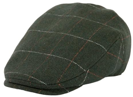 TOP-EX L/XL/XXL/XXXL Wollmischung Schiebermütze für Herren Schirmmütze Tweed Newsboy Baker Boy Hüte für Golf & Angeln Gatsby Duckbill Caps
