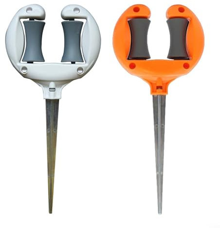 BlissfulAbode Garden Hose Guide Stake 27cm Flower Bed Protector Support Tool ABS Hose Positioning Pipe Guide for Watering Plants