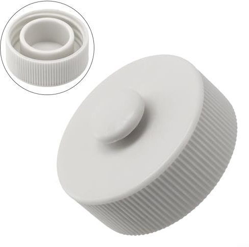 Tapón de rosca para desagüe de piscina Intex, tapa blanca, pieza de repuesto 10649 para piscina de 42 pulgadas y más de 36 pulgadas o menos