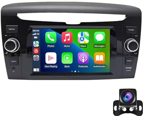 Autoradio portatile per Lancia Ypsilon 2012-2020 con Wireless Carplay e Android Auto, 7 pollici IPS Touch Screen Car Audio compatibile Controllo vocale/Fotocamera di backup/Bluetooth(Size:WIFI 1G+32G)