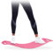 Relaxdays Twist Board, handliches Balance Board für Ganzkörpertraining, belastbares XL Workout Board bis 150 kg, pink