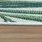 Paco Home In- & Outdoor Teppich Balkon Terrasse Küchenteppich Gartenteppich Modern, Grösse:200 cm Rund, Farbe:Grün 5