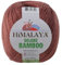 Strickfein Himalaya Deluxe Bamboo Wolle Strickgarn 60% Bambus 40% Baumwolle 100gr 124-38 Braun Rot