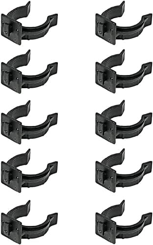 bricoleva.it Ganci per Zoccolo Cucina - Gancio Battiscopa Zoccolino Cucina - Facili da installare (ABS, 10 pezzi)