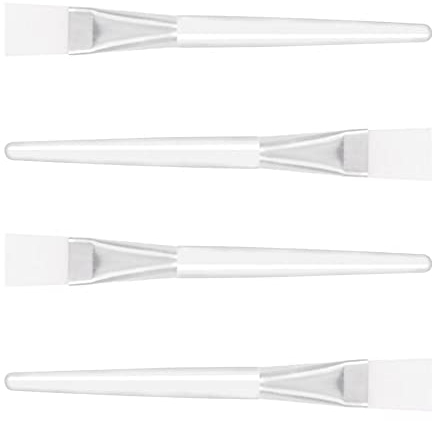 Brosses de Masque, 4Pcs Brosses Faciales Douces, Pinceau de Maquillage, Applicateur de Masque, pour Appliquer un Masque Facial, un Masque pour Les Yeux, du Maquillage