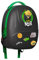 Miraculous Ladybug – Pop n' Swop -Rucksack mit schwarzem Griff, 6 Clip-on-Abzeichen und Reißverschluss, leichte, langlebige, wasserdichte Tasche mit verstellbaren Trägern (Schwarz - Cat Noir)