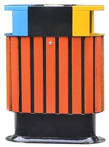 JCAKES Küchenabfalleimer Mülleimer, verzinkter Mülleimer, verdickter Mülleimer, sortierter Mülleimer, langlebig, leicht zu reinigen, 60 l/15,8 Küchenabfalleimer Mülleimer