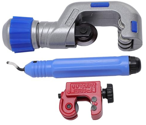 Rohrschneider-Set Präzises Schneiden von Hochfestem Metall 3/16 Zoll Bis 2 Zoll Rohrschneider für die Meisten Hydraulischen Bremssysteme und Übertragungssysteme