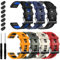EZMVZKU 22mm QuickFit Armband für Garmin Fenix 8 47mm/7/7 Pro/6/6 Pro,Silikon Ersatzarmband Kompatibel mit Fenix 5/5 Plus/Forerunner 965 955/tactix 8/epix Pro/Approach S70 47mm/S62/Descent G1/G2