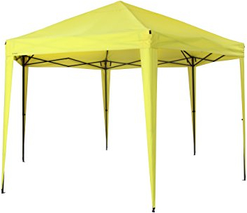 tepro 5504 Pavillon Aruba Lemon Hexagon Faltpavillon