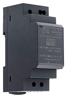 5 VDC | 3 A | 15 Watt | Mean Well HDR-30-5 Hutschienen-Netzteil DIN-Rail