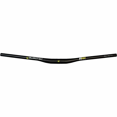 Burgtec Ride Wide Alloy Bars 15mm Rise 800mm Wide 35mm Clamp, One Size