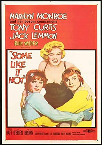 Poster affiche Marilyn Monroe Some Like It Hot Classic Movie Ursprüngliche