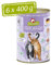GranataPet DeliCatessen Ente & Geflügel, Nassfutter für Katzen, Katzenfutter für Feinschmecker, Futter ohne Getreide & ohne Zuckerzusätze, 6 x 400 g