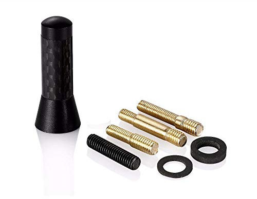 3,5 cm Mini Auto Antenne Kurzstabantenne Kfz Autoantenne Dachantenne Radio AM FM - INION (3,5cm)