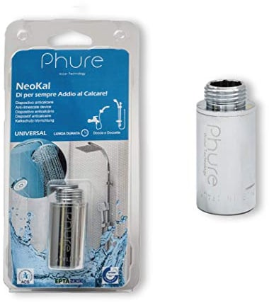 Phure Neokal Anti-Kalk-Schutz für Dusche, Handbrausen, Badewanne, Neodym-Magnete, Universal 1/2 Zoll (1/2 Zoll) (magnetischer Antikalk)